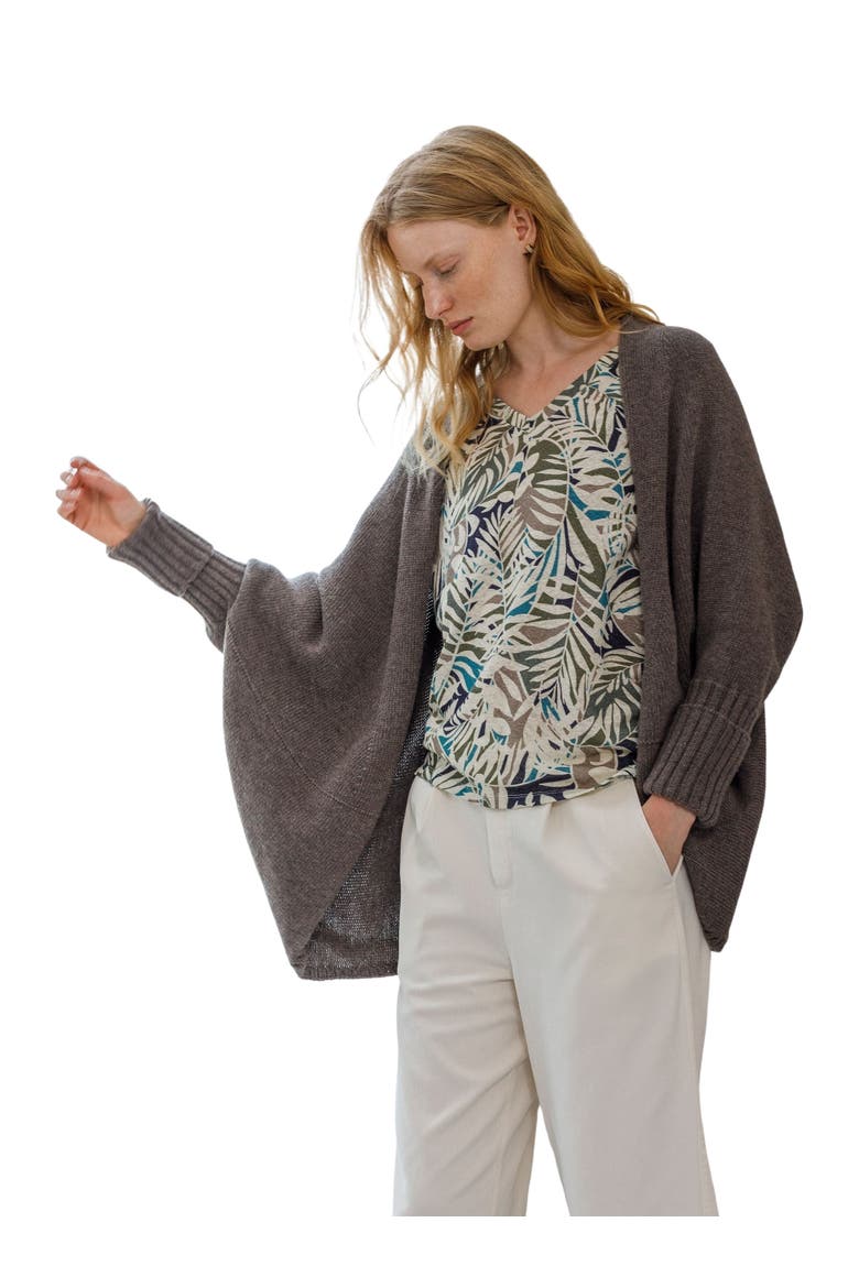 Supersoft Cocoon Cardigan, Main, color, TAUPE