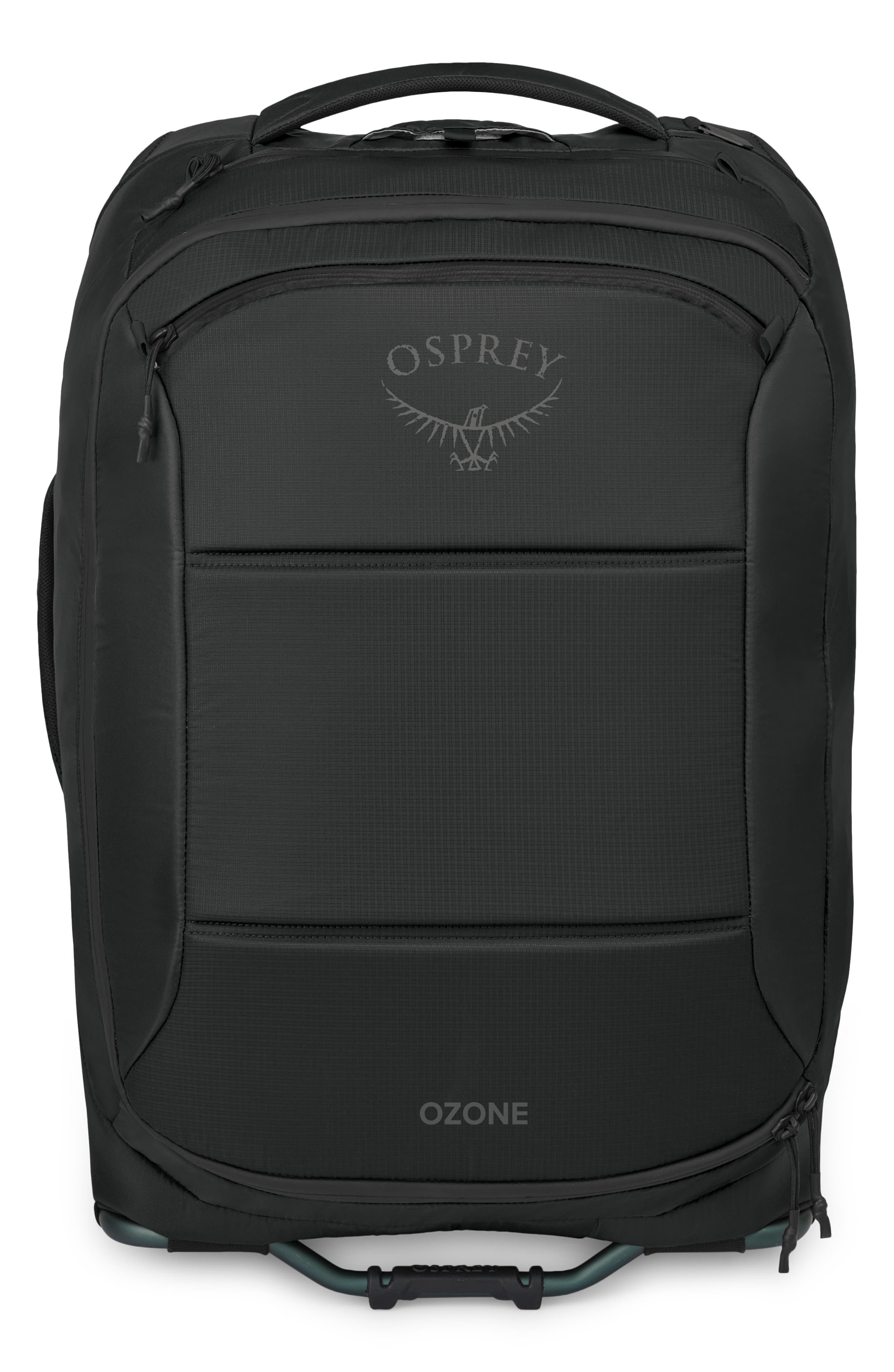 Osprey Ozone Two-Wheel 40-Liter Carry-On Suitcase, Alternate, color, Black