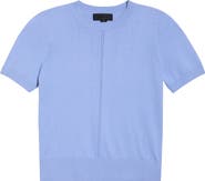 G/FORE Cooling Cotton Blend Short Sleeve Crewneck Golf Sweater