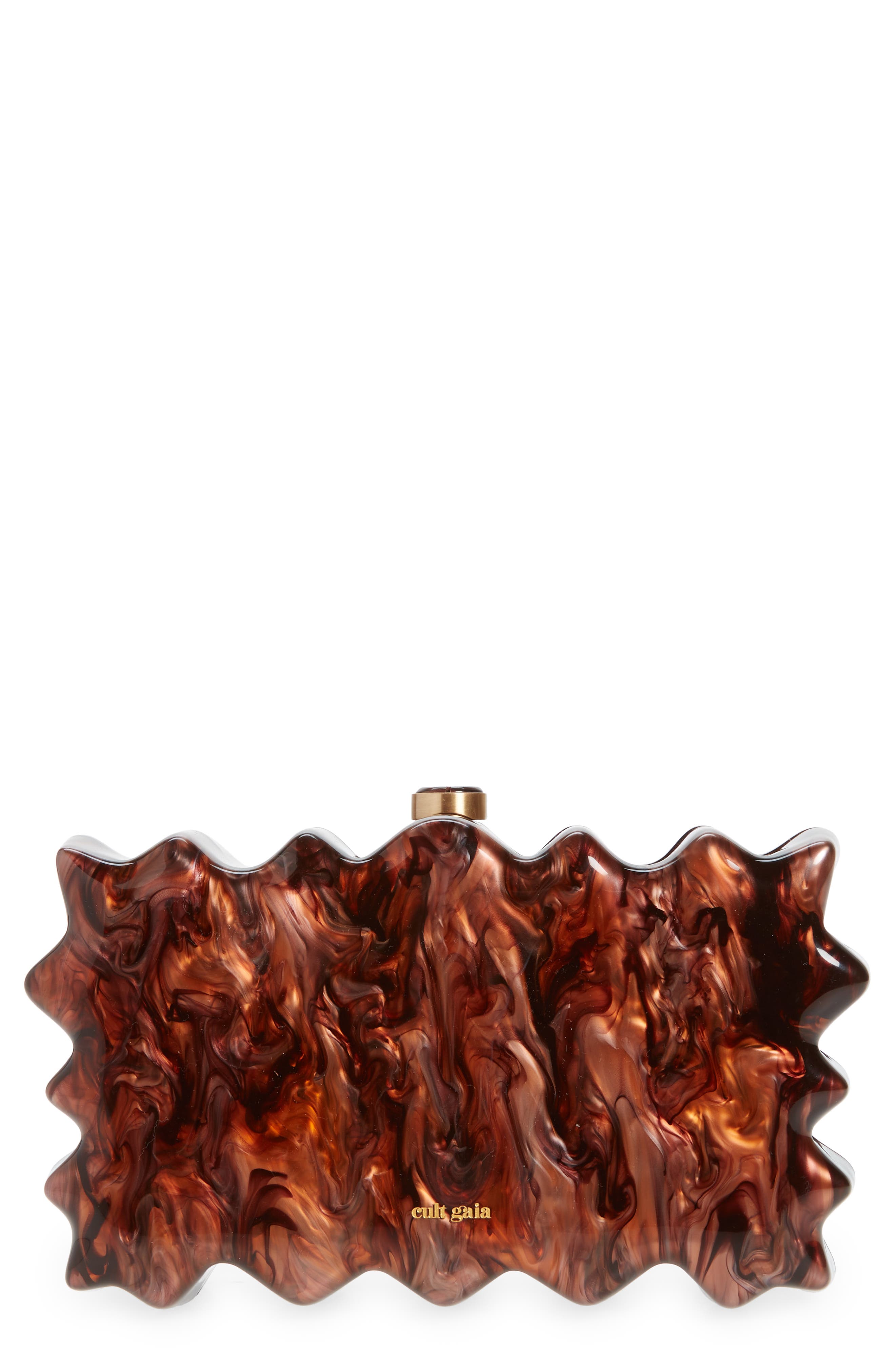 Cult Gaia Paloma Acrylic Box Clutch, Main, color, 