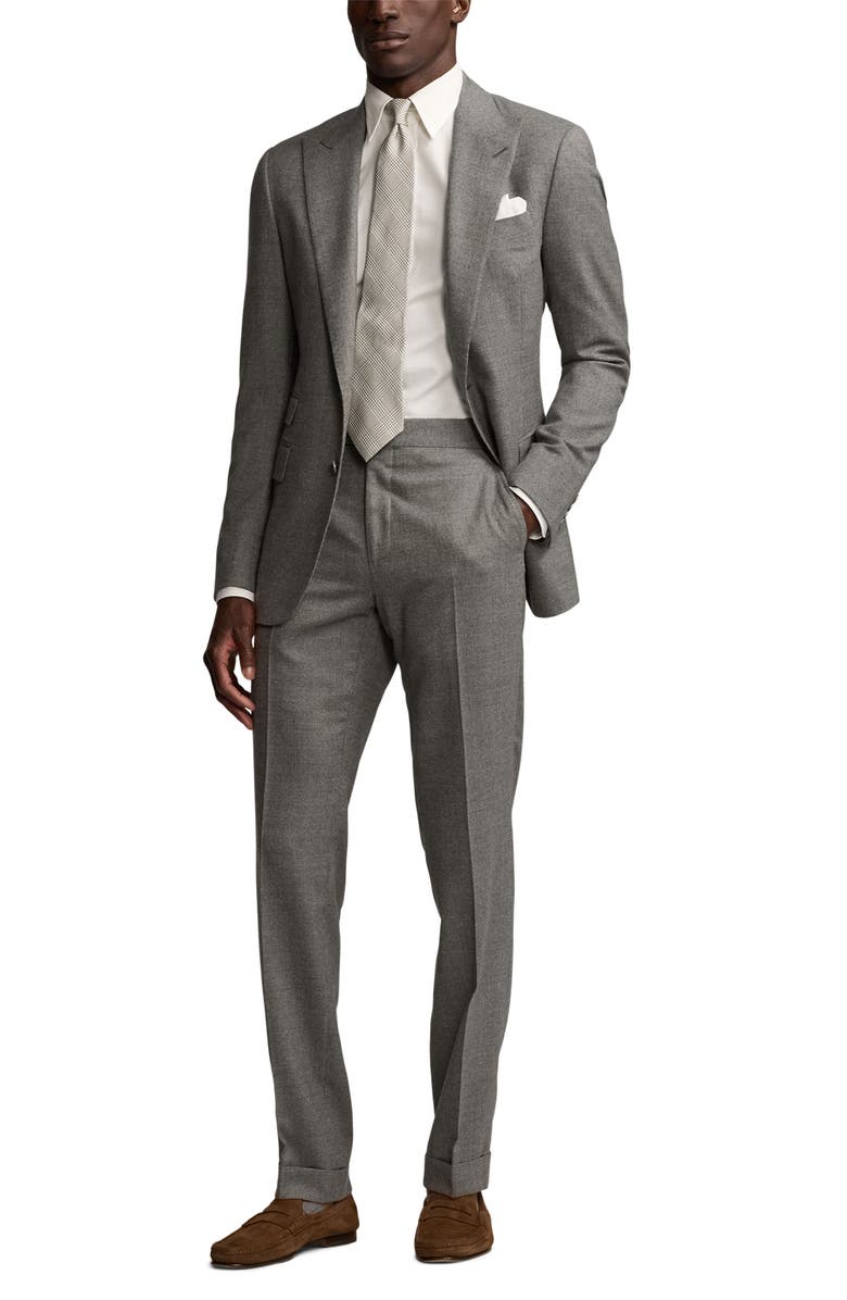 Ralph Lauren Purple Label Check Silk Tie, Alternate, color, 