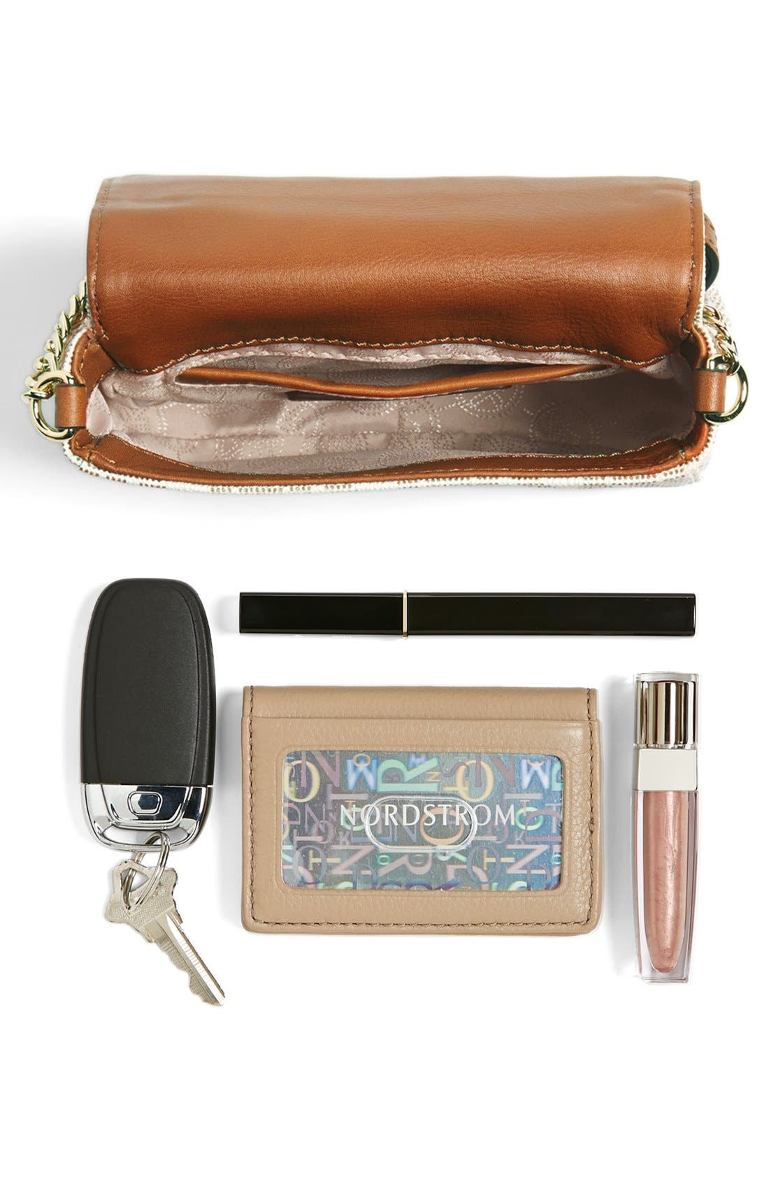 'Fulton' Crossbody Bag, Alternate, color, VANILLA