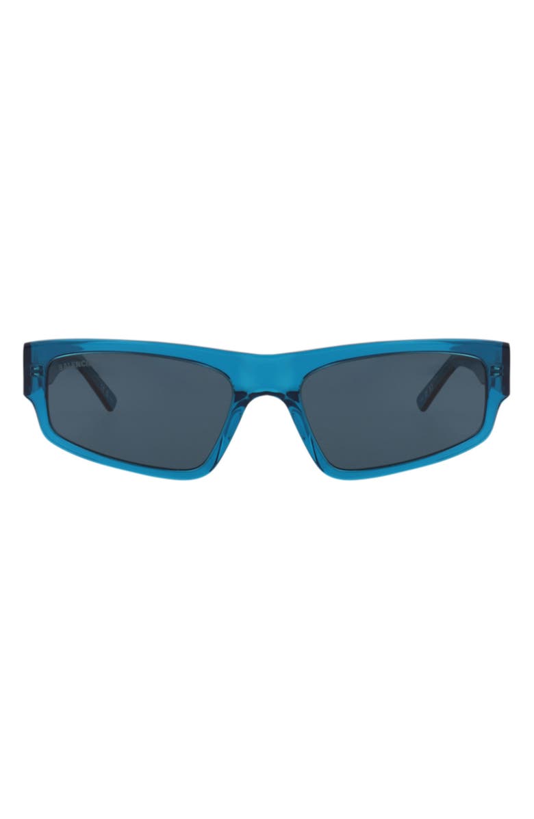 Balenciaga Sunglasses, Main, color, Blue Blue Blue