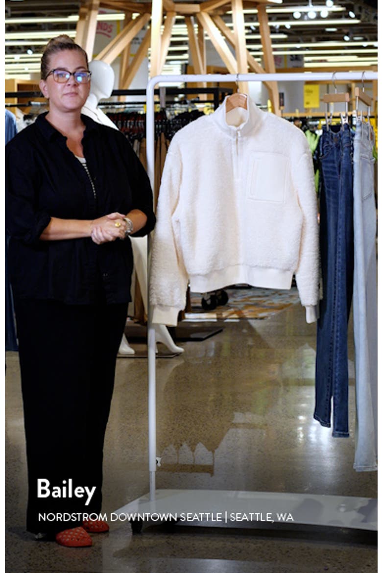 Janeann Half Zip Pullover video
