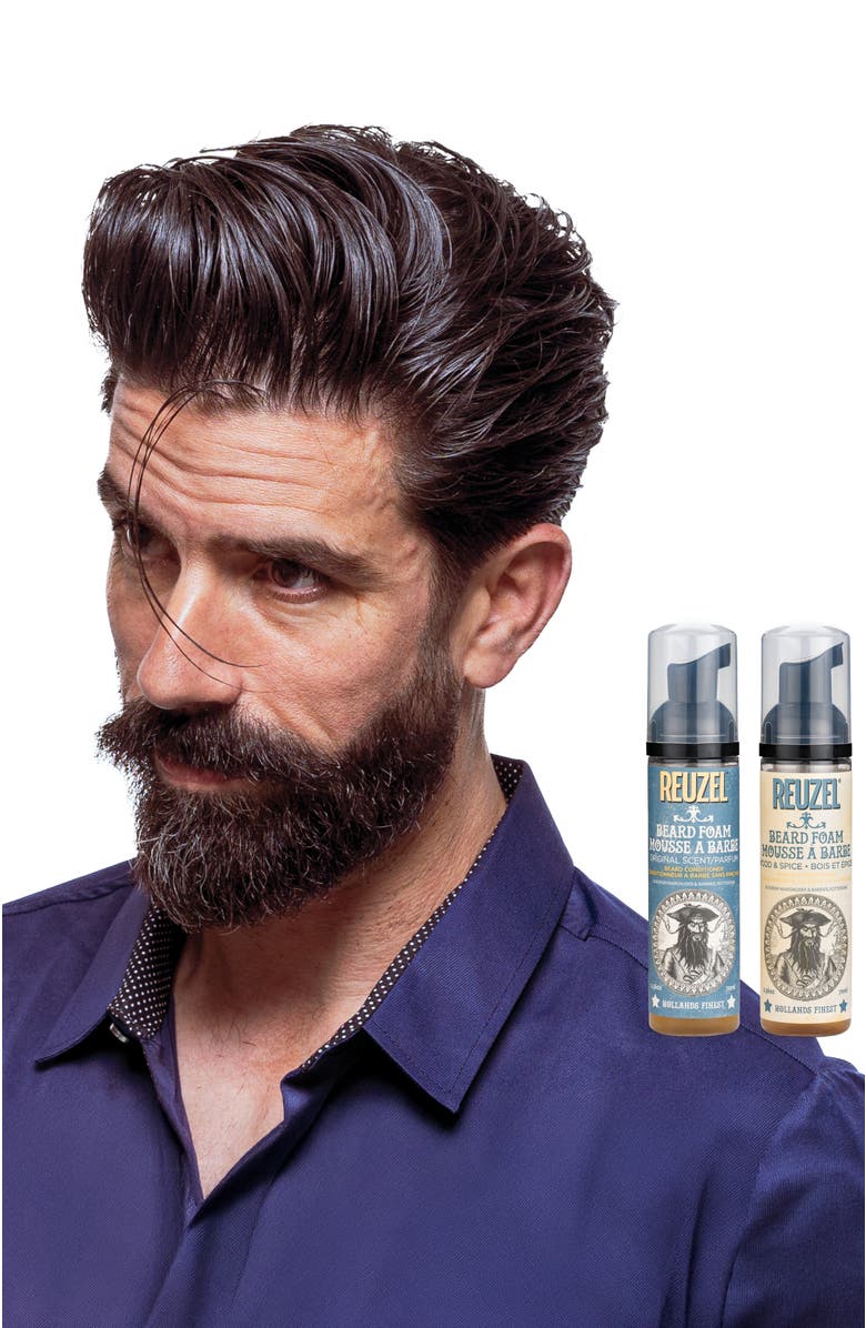 REUZEL Beard Foam, Alternate, color, NO COLOR