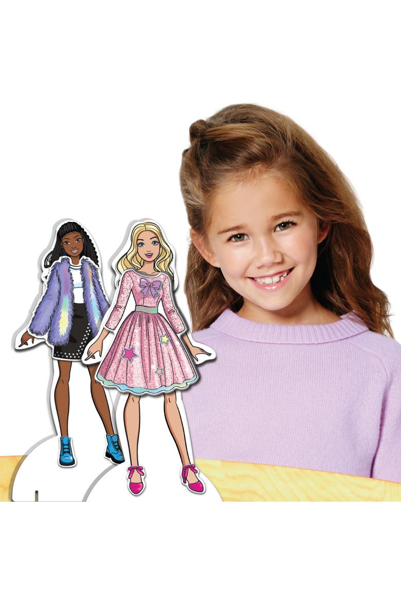 Magnetic Dress Up Closet Activity, Fashion Design Playset, Kids 3+, Alternate, color, Multicolored