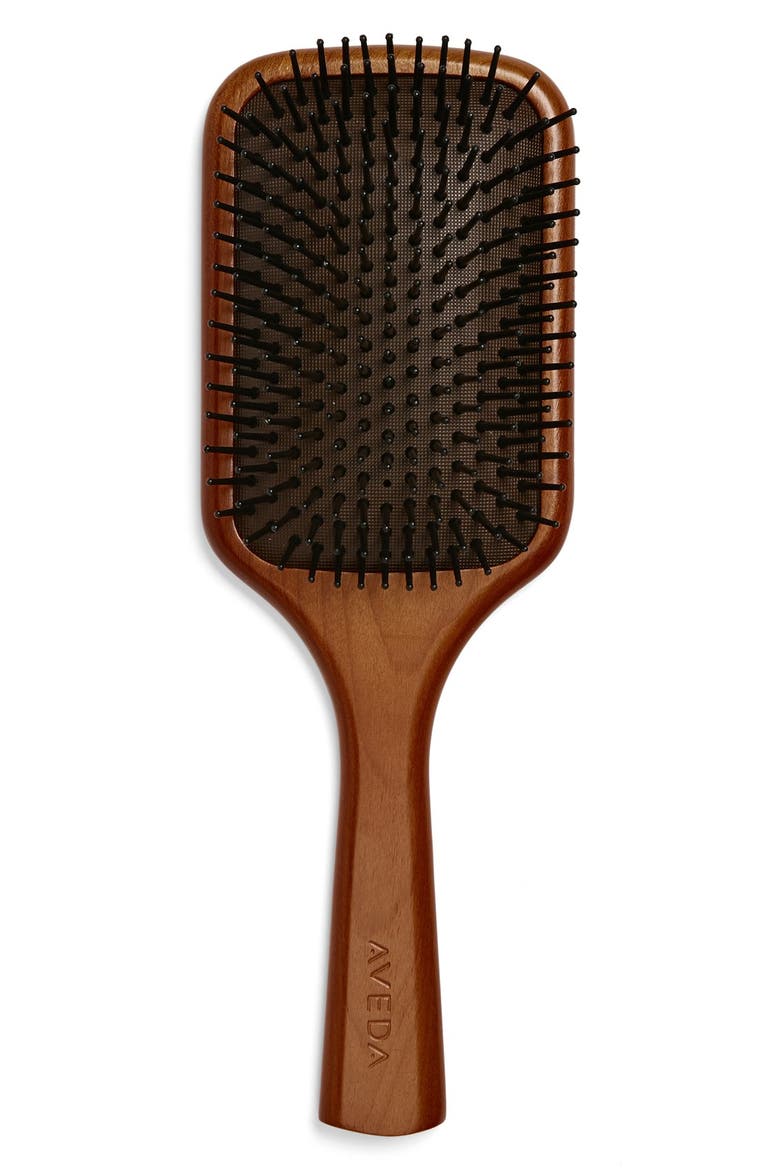 Wooden Paddle Brush, Main, color, NO COLOR