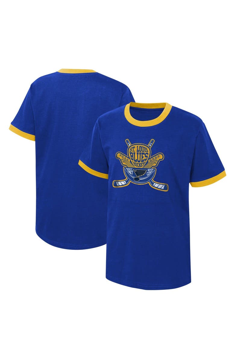 Outerstuff Youth Blue St. Louis Blues Ice City T-Shirt, Main, color, Blue
