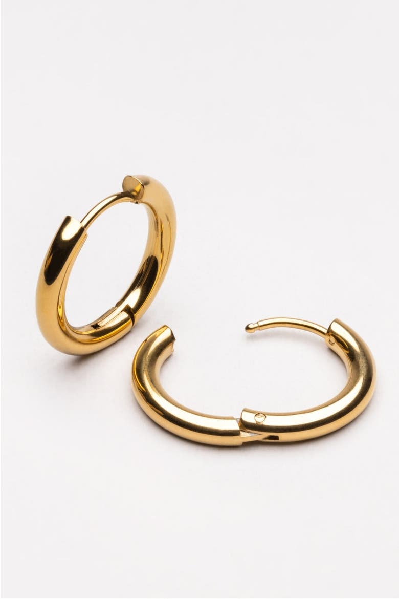 Classic Large Hoop Earrings, Main, color, Gold