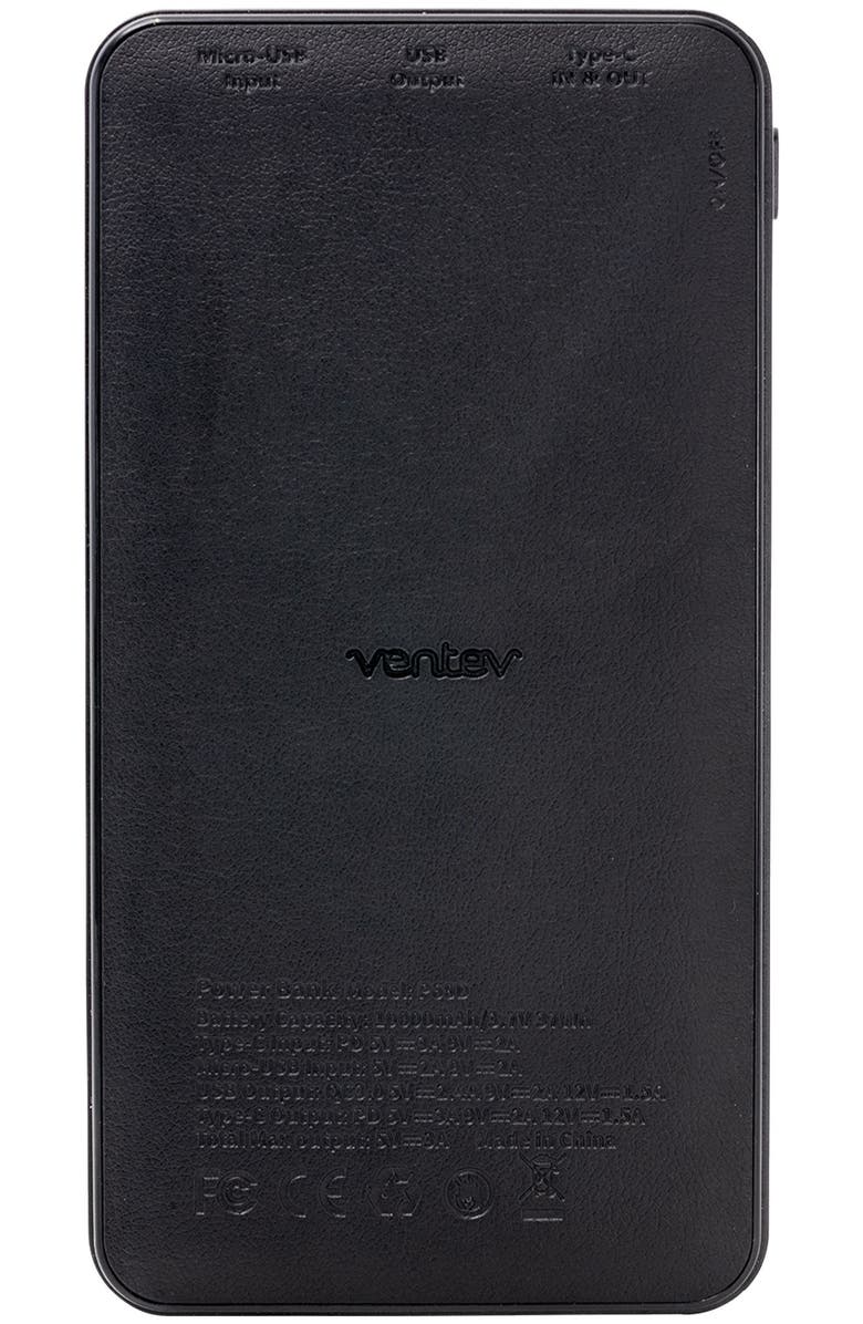 Ventev 10K mAh Portable Battery, Alternate, color, Gray