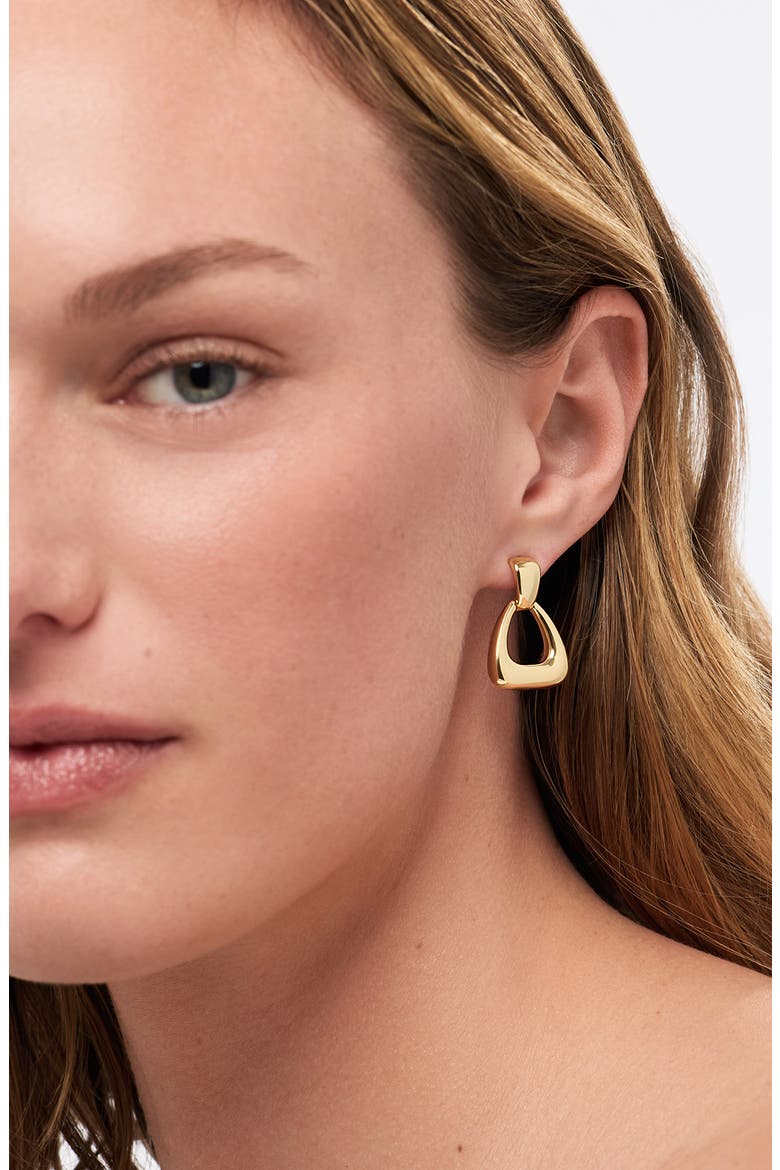 Dakota Statement Earrings, Alternate, color, GOLD