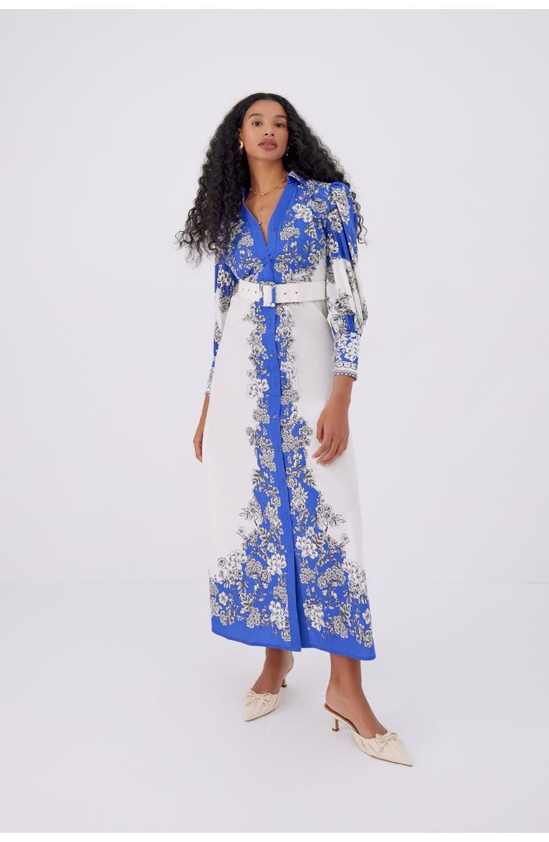 RAISHMA Diana Dress, Main, color, Blue