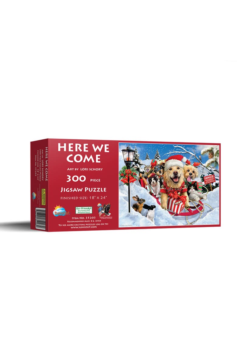 Here We Come 300 piece Jigsaw Puzzle for Adults, Main, color, Multicolor