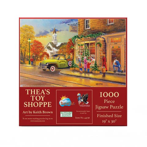 Thea's Toy Shoppe 1000 piece Jigsaw Puzzle for Adults