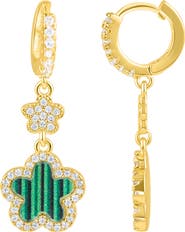 Adornia Clover Drop Earrings