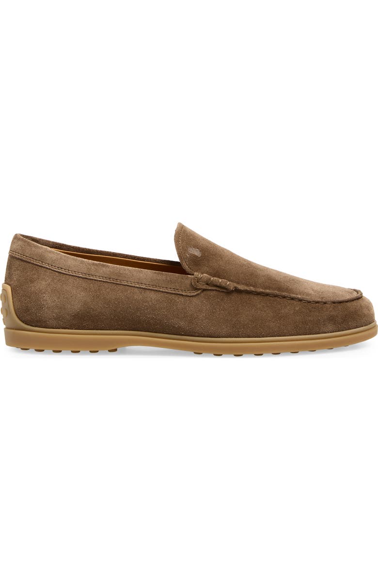 Tod's Pantofla Gomma Loafer, Alternate, color, Noce Chiaro