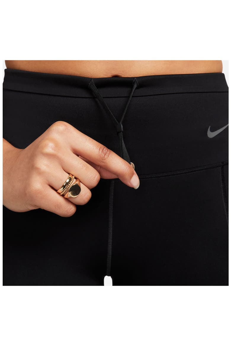 Dri-FIT Go Rush Crop Leggings, Alternate, color, BLACK/ BLACK