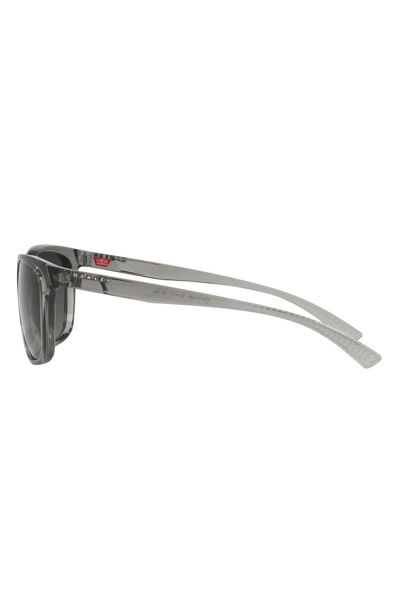 Oakley Leadline 56mm Gradient Sunglasses, Alternate, color, Grey Grad