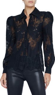 L'AGENCE Jenica Lace Blouse