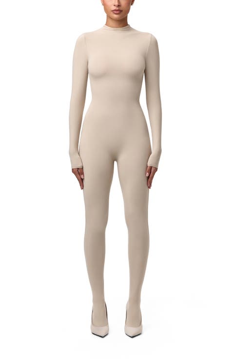 Long Sleeve Closed Toe Jumpsuit