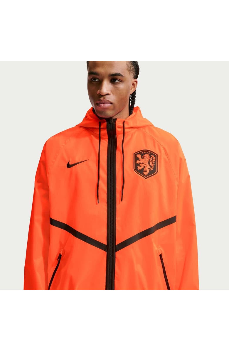 Nike Men's Nike Orange Netherlands National Team 2026 Anthem Dri-FIT Full-Zip Hooded Jacket, Alternate, color, Orange