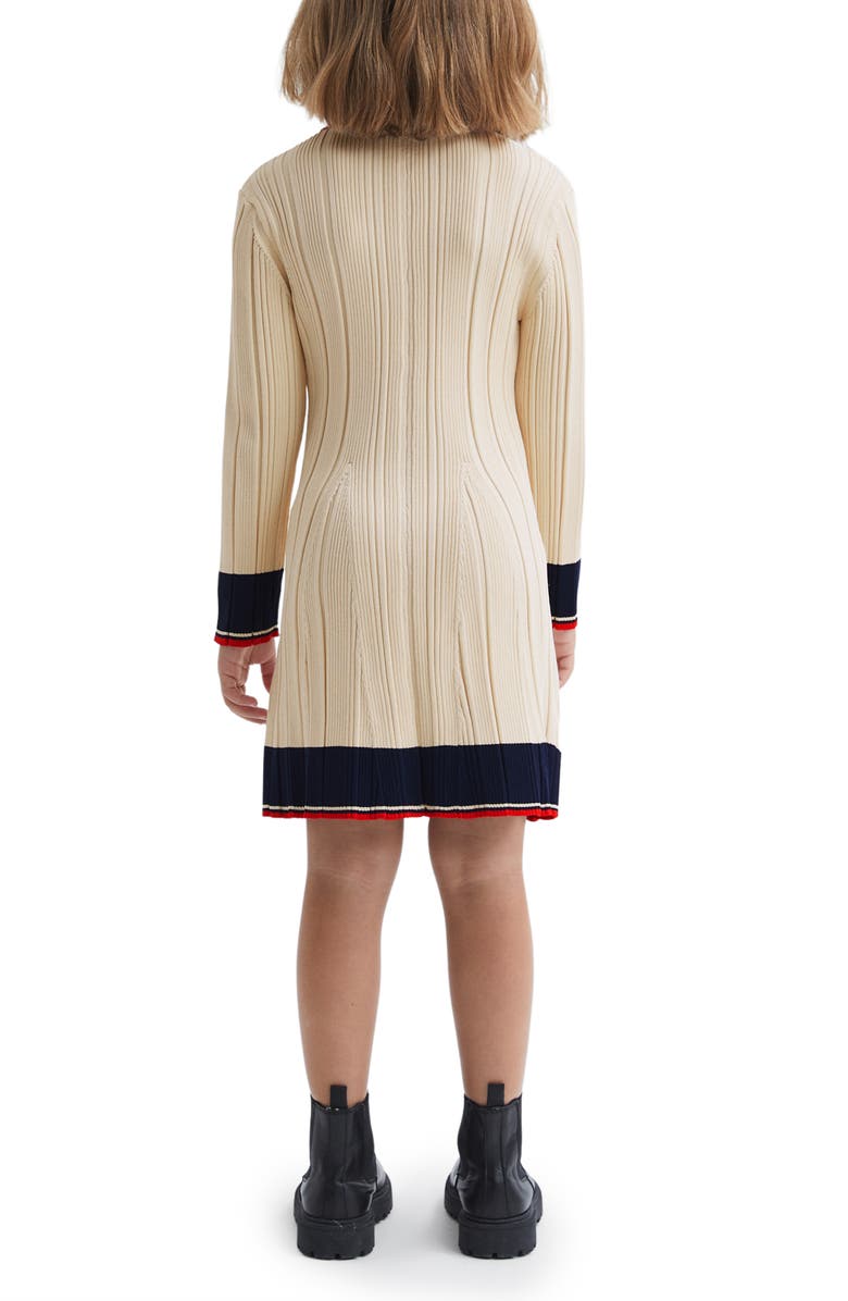 Reiss Kids' Annie Jr. Long Sleeve Sweater Dress, Alternate, color,