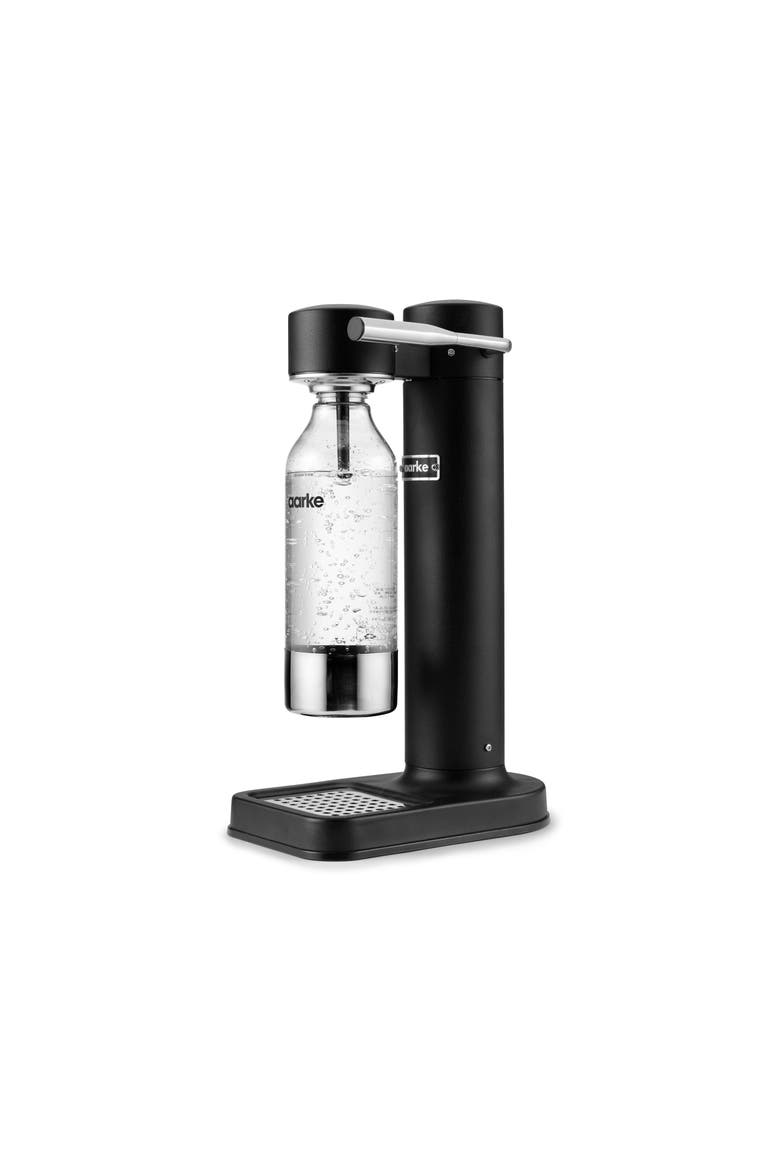 Stainless Steel Sparkling Water Maker, Alternate, color, MATTE BLACK