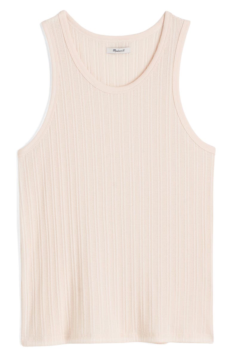 Madewell Bellas Artes Tank, Alternate, color, Vintage Ivory