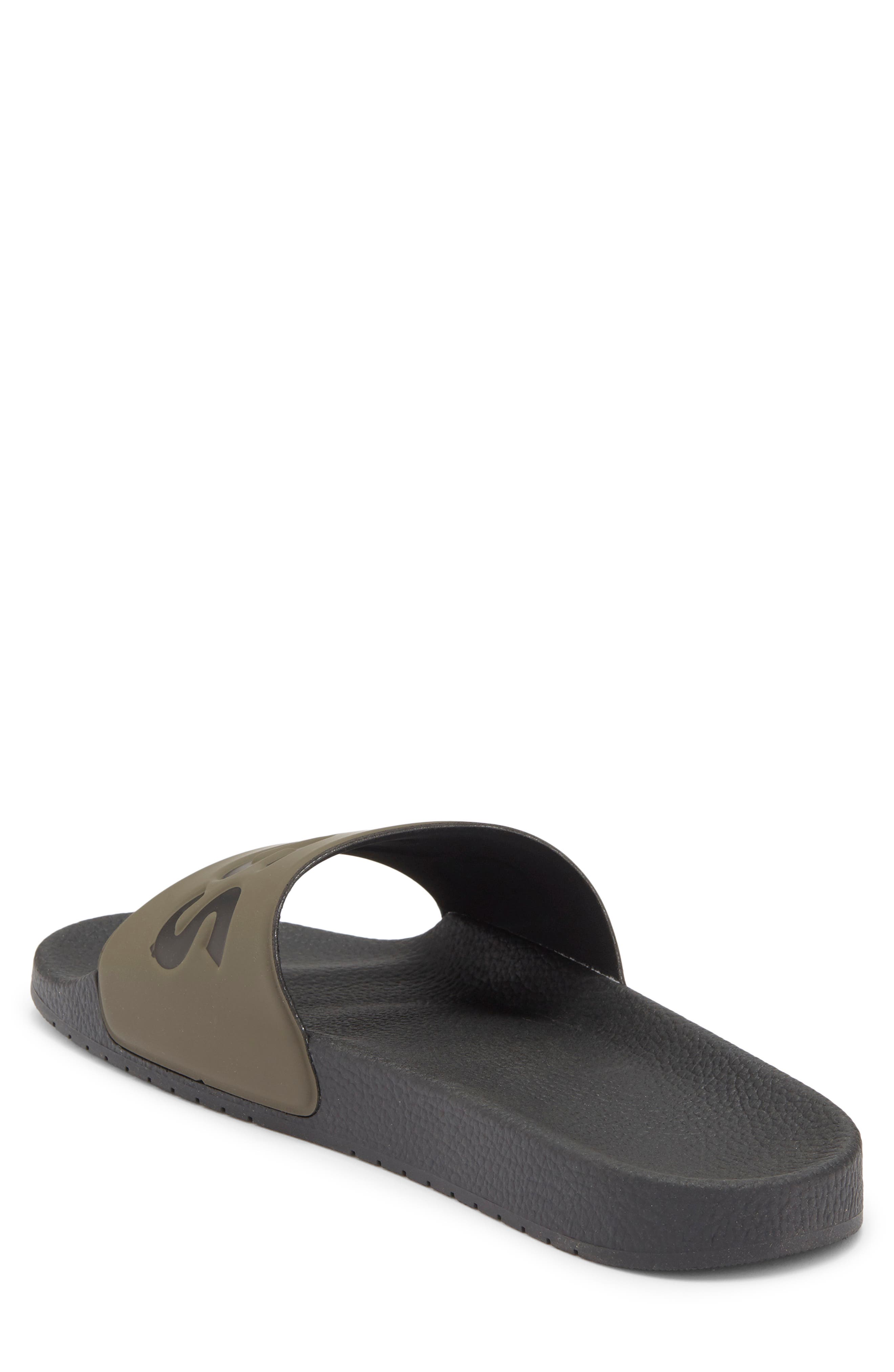 Aryeh Slide Sandal, Alternate, color, OPEN GRN