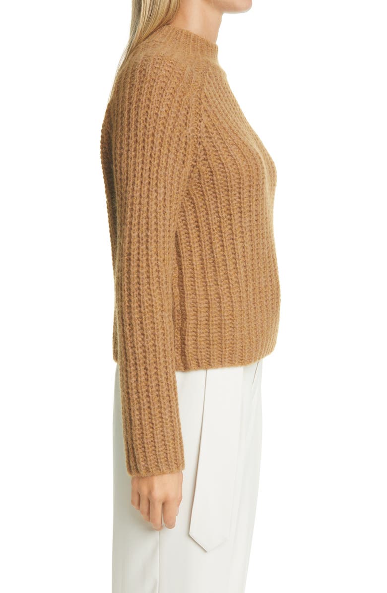 Vince Marled Shaker Stitch Raglan Sleeve Sweater, Alternate, color, 