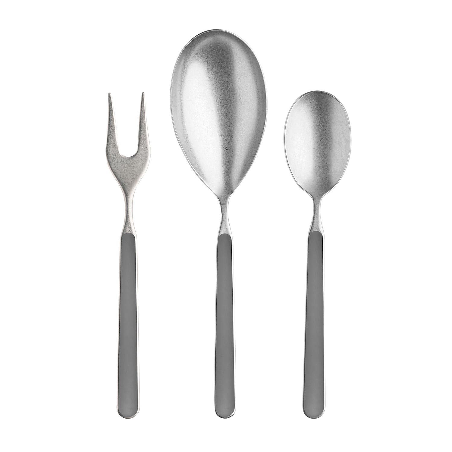 Mepra Fantasia Pewter Serving Set In Multi
