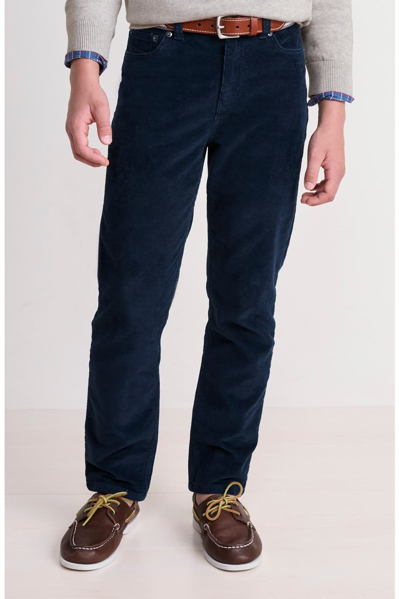 Kids' Corduroy Five-Pocket Pants, Alternate, color, BLUE BLAZER