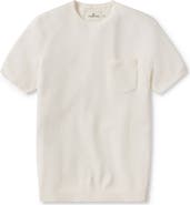 The Normal Brand Waffle Stitch Short Sleeve Sweater