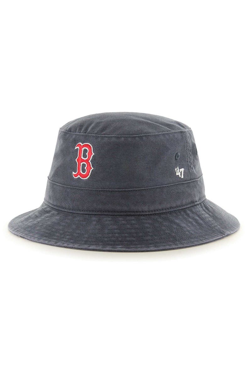 '47 Men's '47 Navy Boston Red Sox Primary Bucket Hat, Main, color,