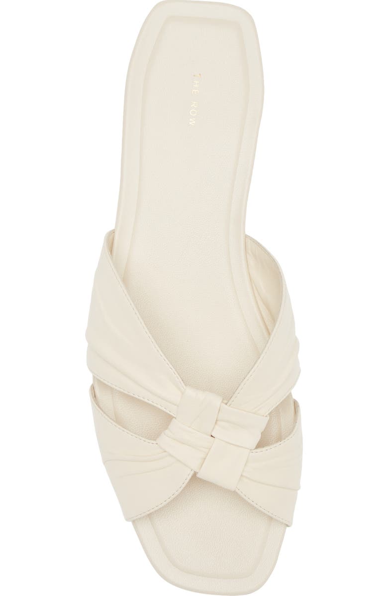 The Row Soft Knot Slide Sandal, Alternate, color,