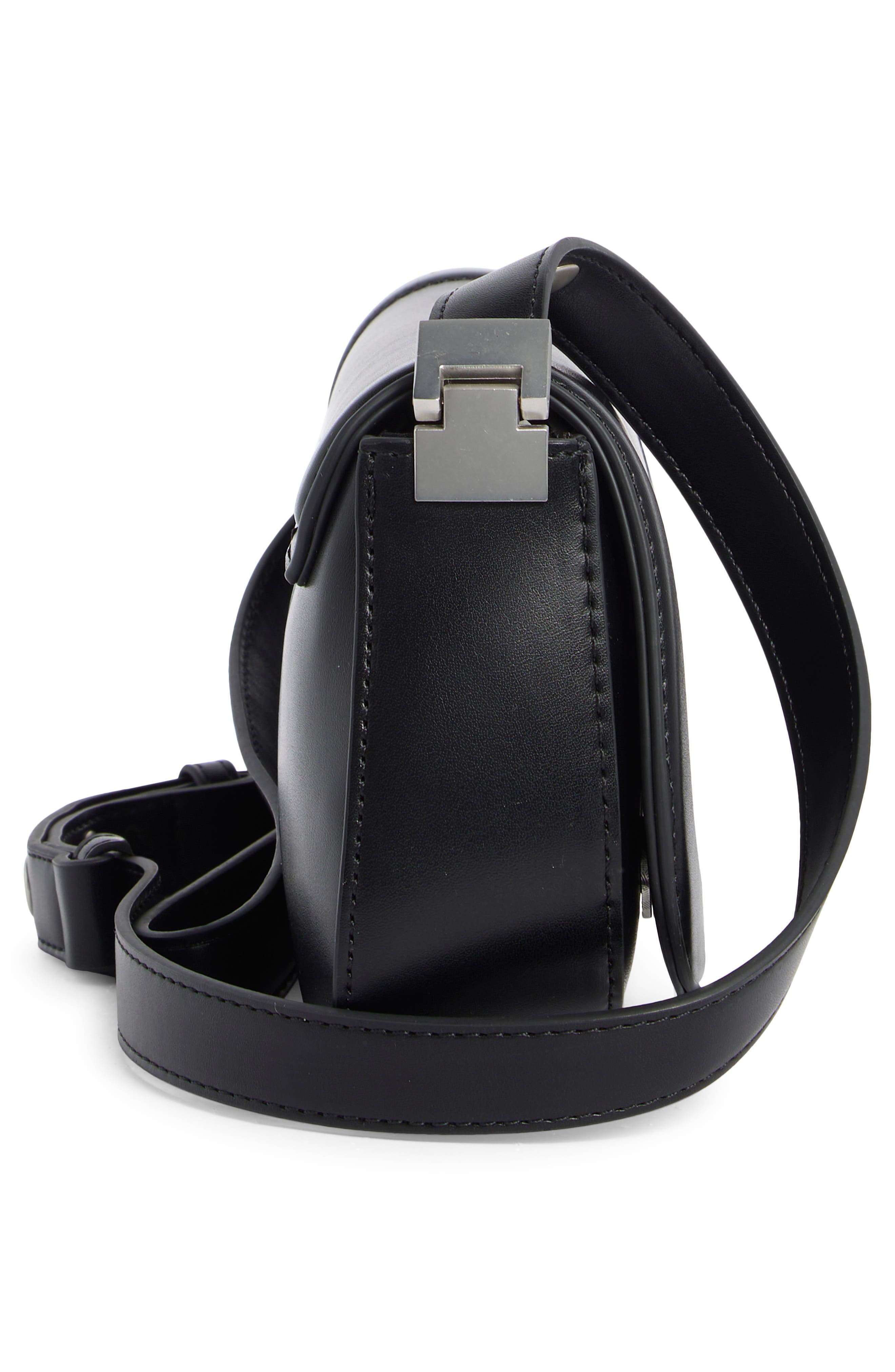 Collection XIIX Curved Shoulder Bag, Alternate, color, Black