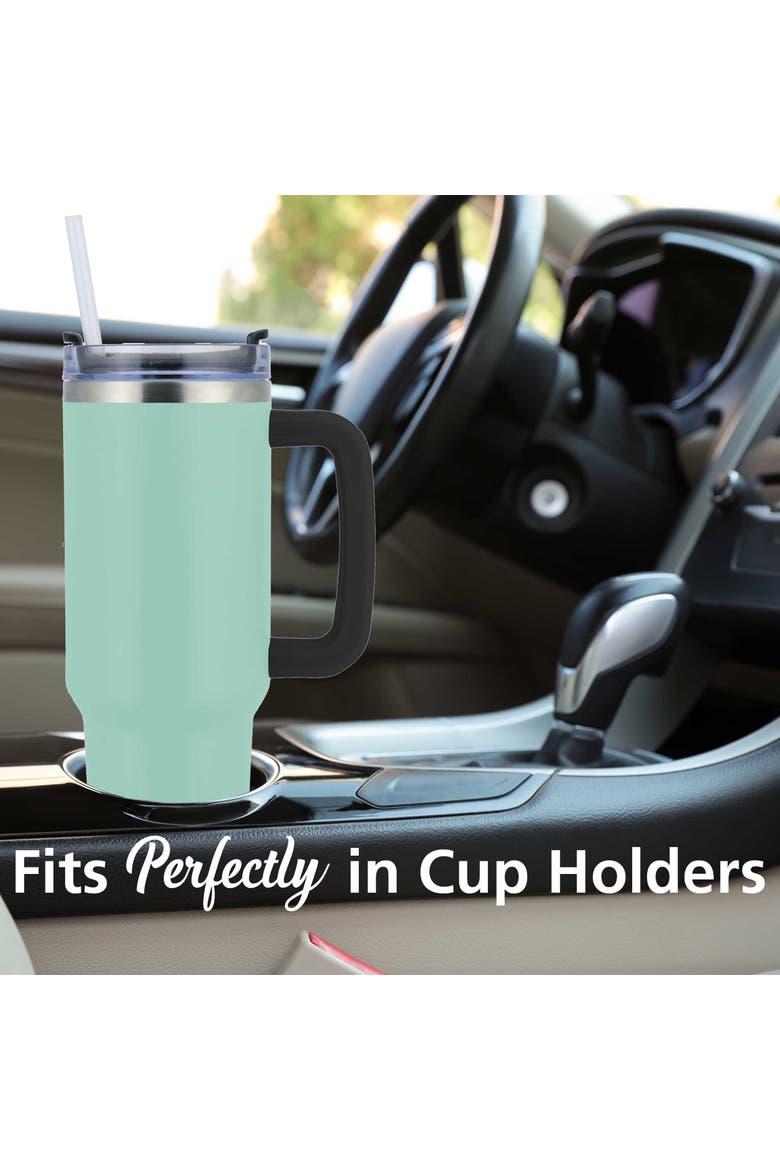 40oz Insulated Stainless Steel Tumbler Cup, Alternate, color, Blue