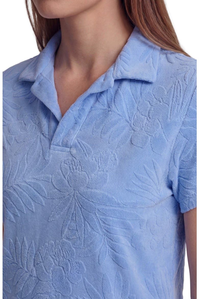 Womens Terry Toweling Dress, Alternate, color, BLUE