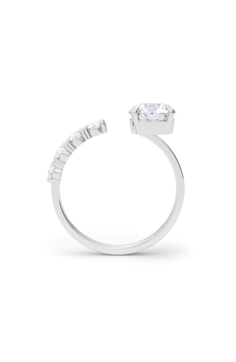 Everyday By HauteCarat Floating Round Lab Created Diamond Ring - 2ct., Alternate, color,