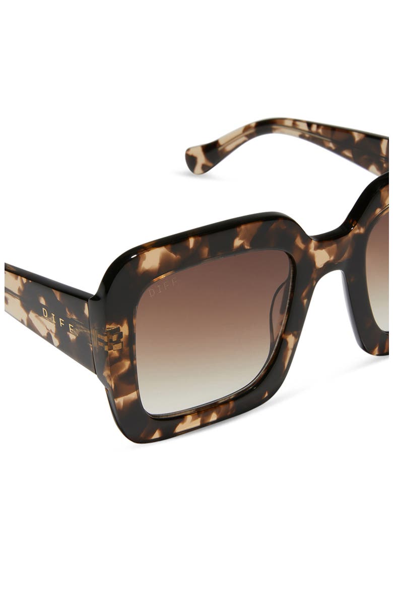 Charise 51mm Square Sunglasses, Alternate, color, BROWN GRADIENT
