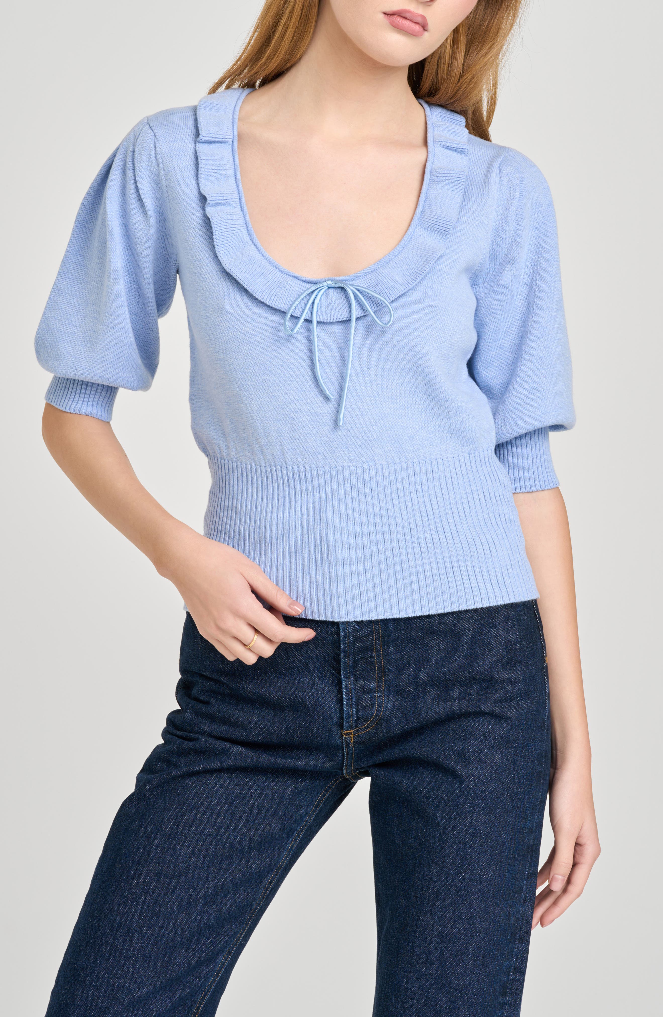 Paulina Puff Sleeve Sweater - image 3