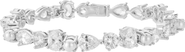 Untamed Petals Ever After Pearl and Crystal Bracelet