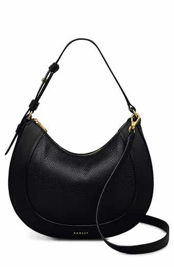 Radley Merchant Hall Small Crescent Leather Shoulder Bag