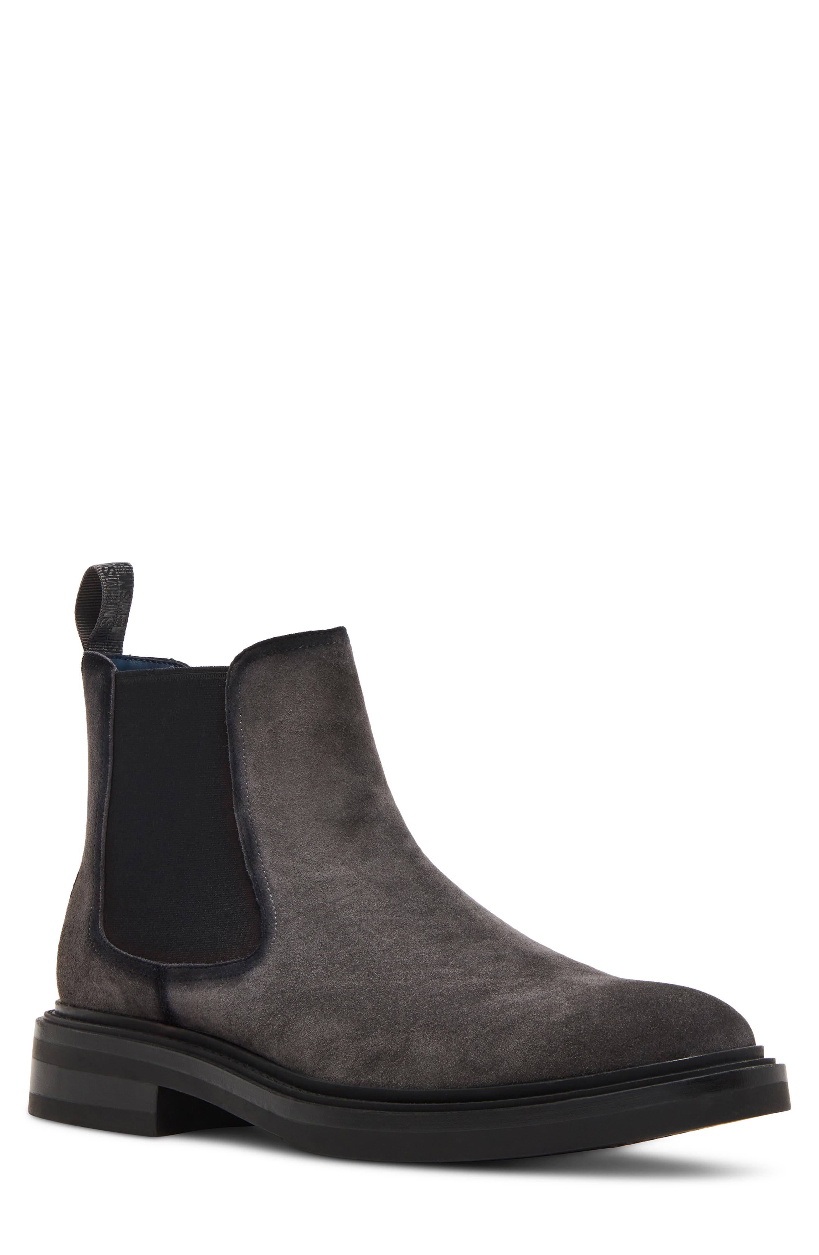 Steve Madden Hatton Chelsea Boot, Main, color, Dark Grey
