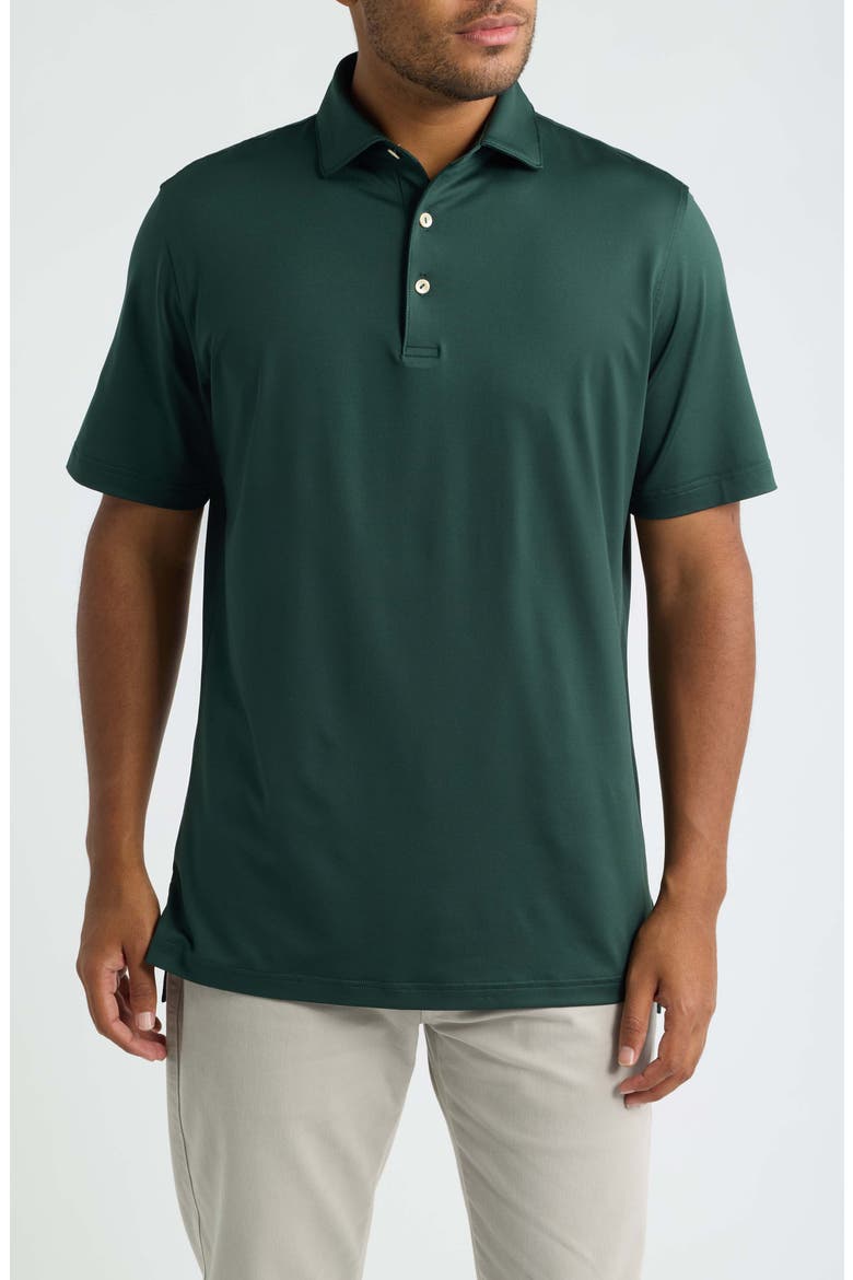 Solid Summer Comfort Performance Jersey Golf Polo, Main, color, PINE BROOK