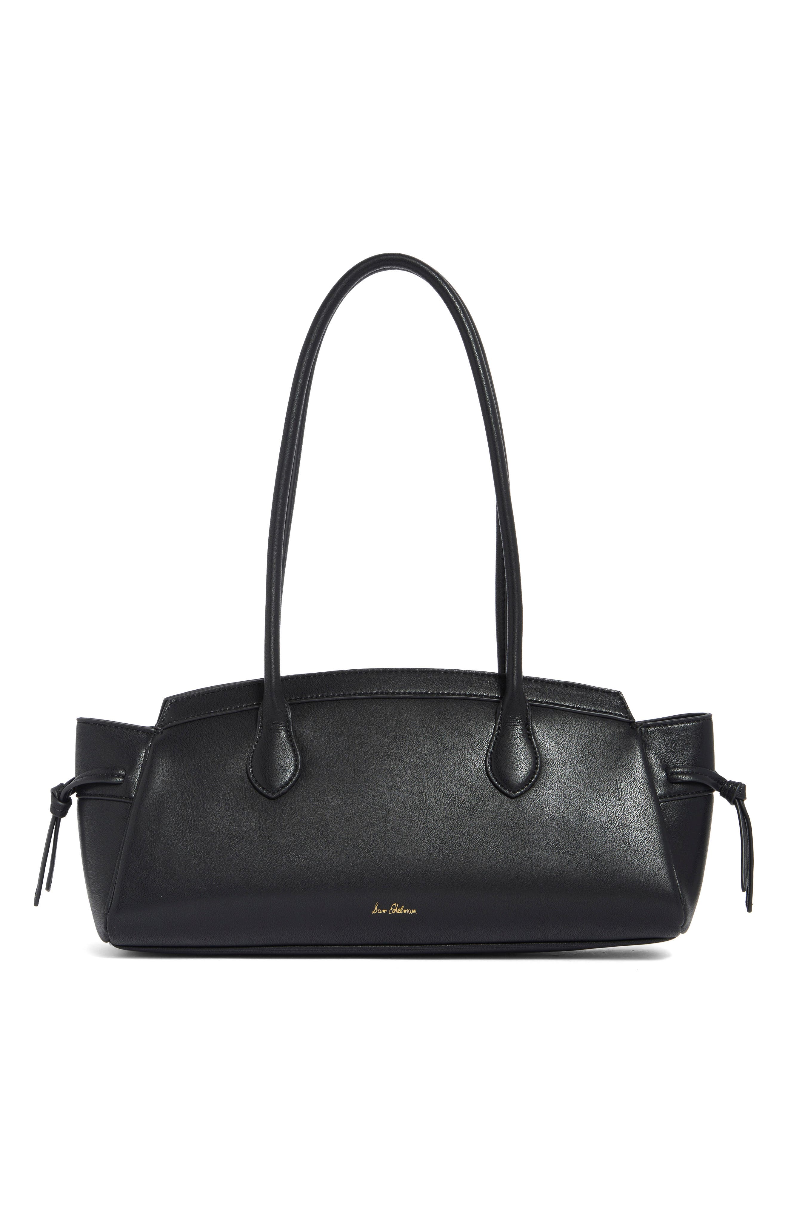 Elaina Doxin Shoulder Bag, Alternate, color, BLACK