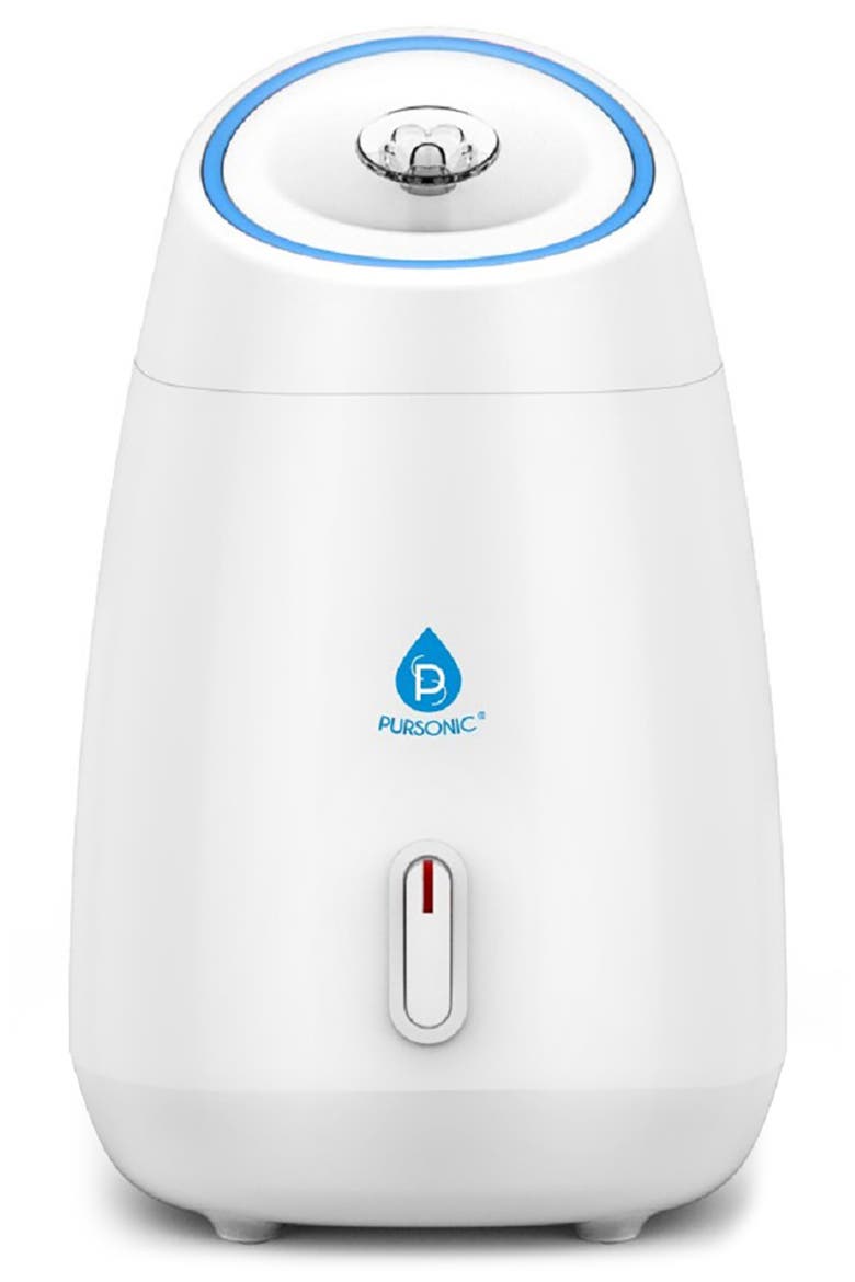 GlowPro Nano Facial Steamer, Alternate, color, WHITE