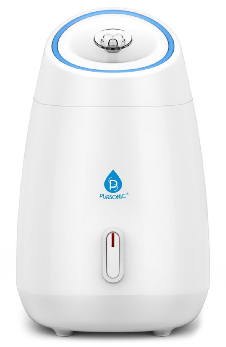PURSONIC GlowPro Nano Facial Steamer, Alternate, color, White