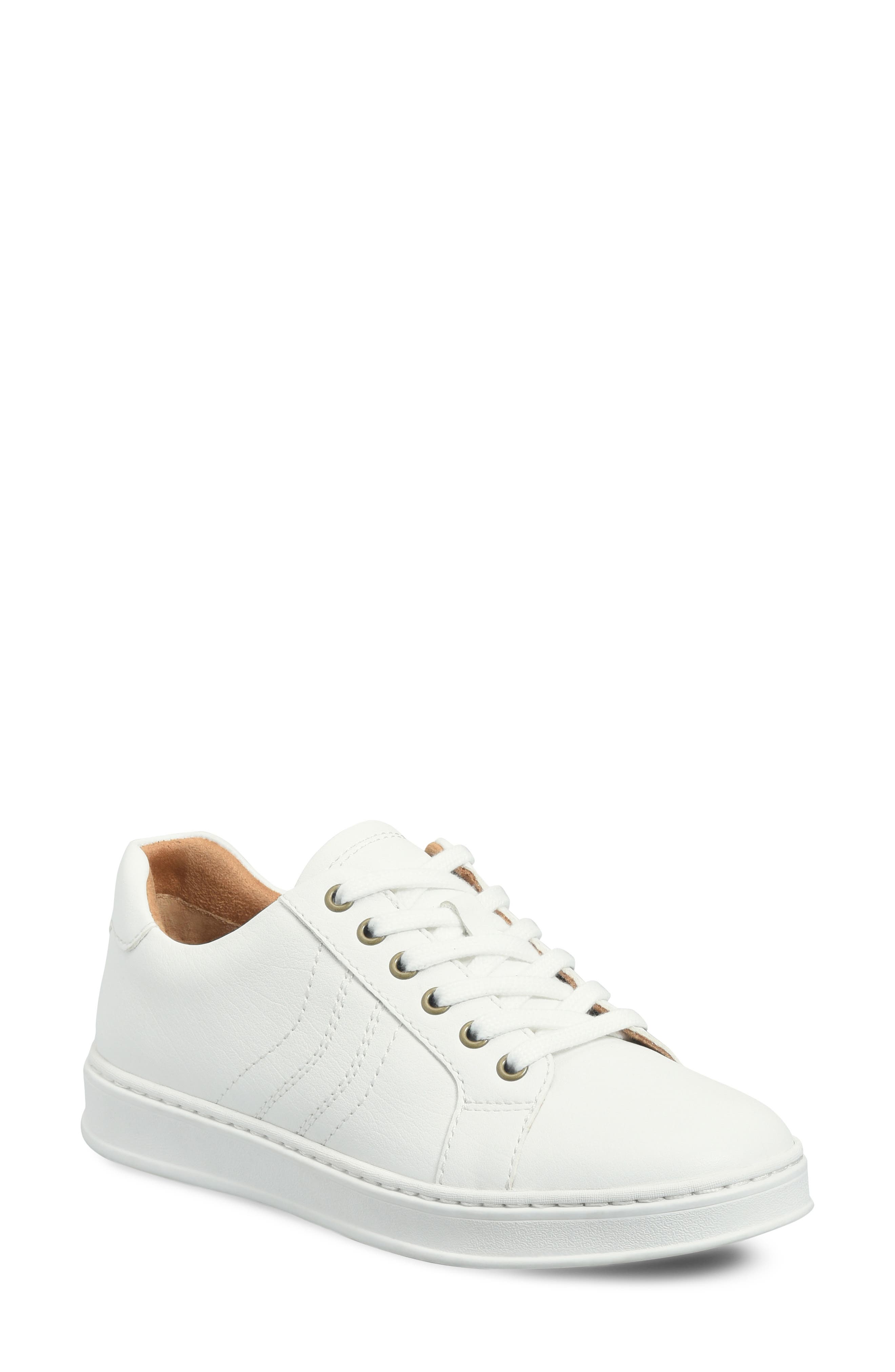 WHITE LEATHER