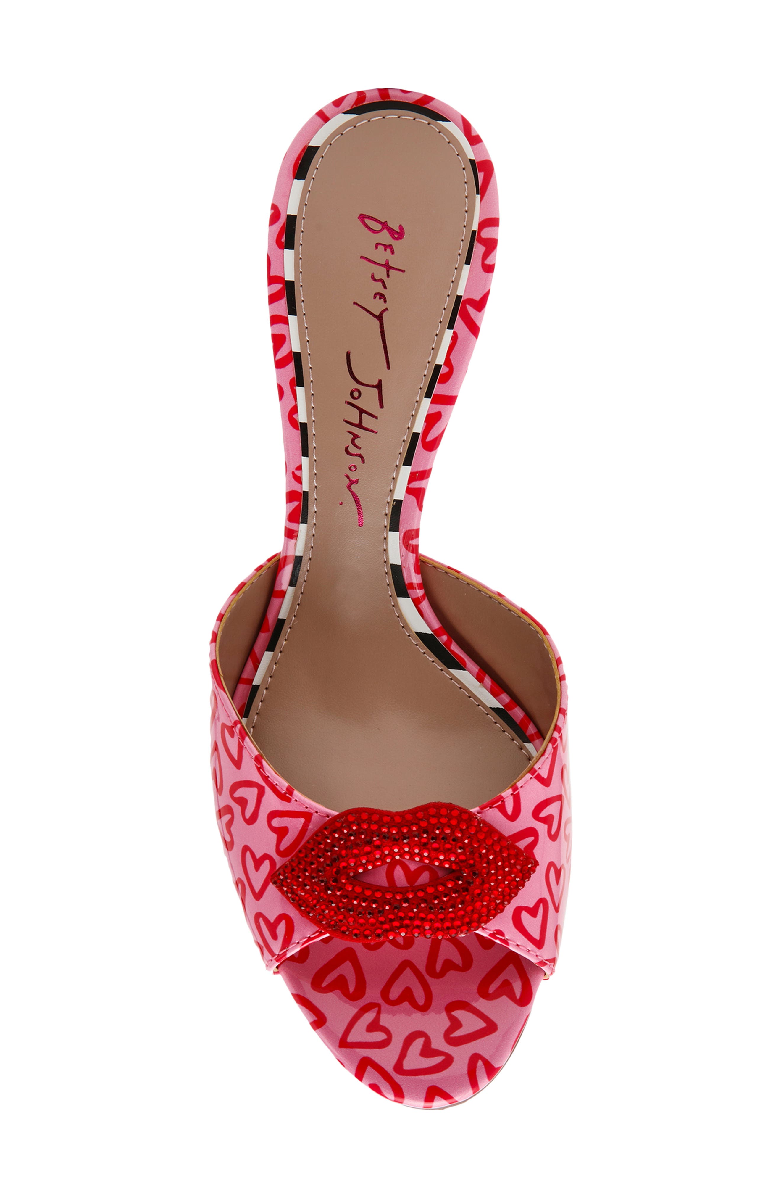 Betsey Johnson Casidy Sandal, Alternate, color, Pink Multi